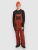 O’Neill Fwc’Peak Bib Pants bonfire colour block
