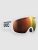 POC Fovea Blixten White Goggle partly sunny orange