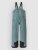 Patagonia Powder Town Kids Bib Pants blue sage