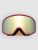 Quiksilver Harper Oxblood Red Goggle clux ml gold s3