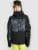 Quiksilver Side Hit Printed Kids Jacke camostrokes true black