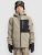 Quiksilver Side Hit Solid Kids Jacke fallen rock