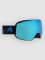 Red Bull SPECT Eyewear FINK Black Goggle smoke with blue mirror
