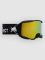 Red Bull SPECT Eyewear NEON Black Goggle smoke with yellow mirror