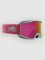 Red Bull SPECT Eyewear NEON Turquoise Goggle red with purple mirror