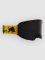 Red Bull SPECT Eyewear PARK Black Goggle smoke with yellow mirror