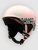 Roxy Slush Kids Helm true black snow drifting