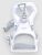 SP Bindings Base+ 2026 Snowboard-Bindung white