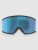 Scott Ambit Black/White Goggle amp aurora grn chrome s1