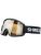 Shred Monocle Black Goggle silver mirror