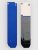 Stance Dook Mid Poly Snow 2 Pack Funktionssocken blue
