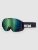TSG Expect 2.0 Solid Black-Green Goggle solid black / green