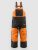 ThirtyTwo Basement Bib Pants black / orange