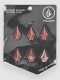 Volcom Stone Studs Stomp Pad pink